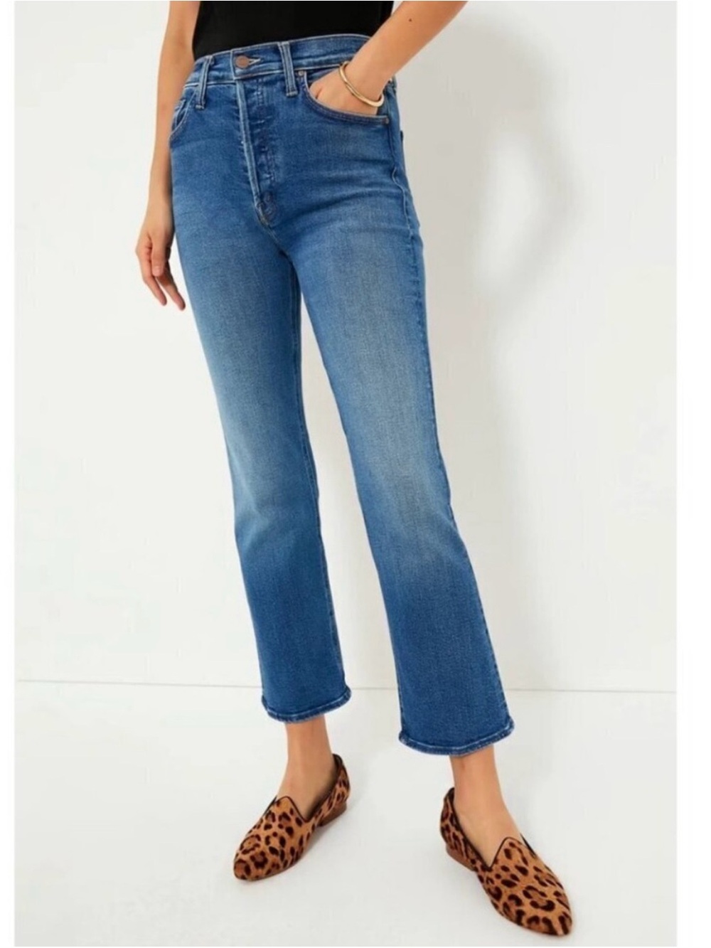 Mother The Tripper Ankle Jeans in Work Hard Play Hard Size 32